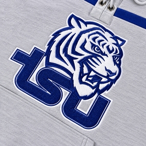 Sudadera con Capucha Personalizada para Equipo Universitario, Felpa Gruesa, Logotipo de Tigre Bordado, con Cordones, Sudadera Deportiva Universitaria - Product Image 4