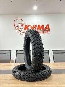 Neumático de Motocicleta Todoterreno KUMA K525 de Alto Rendimiento y Alta Tracción, Antideslizante, sin Cámara, 110/90-16, Negro - Product Image 2