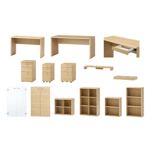 WORKSTUDIO 1500mm Wooden Freestanding <b>Desk</b> Japan Made Home Office Premium Japanese <b>Study</b> <b>Desk</b> Modern Minimal Modular Design - Product Image 6