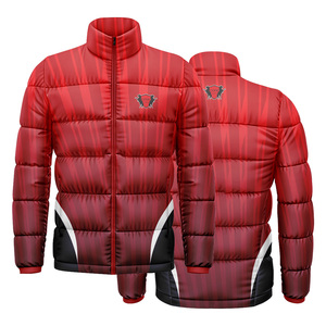 Chaqueta Acolchada Personalizada para Hombre, de Alta Calidad, para Invierno, con Estampado Sólido, Ligera, Resistente al Viento, Impermeable, Transpirable y Ecológica - Product Image 3