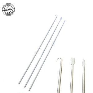 JAMSO INDUSTRIES Ensemble d'instruments chirurgicaux orthopédiques 3 pièces : Forceps laryngéens, Couteau, Crochet – Manuel, Classe I, Certifié CE, Modèle JI-3470 - Product Image 5