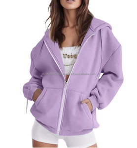 Sudadera con Capucha para Hombre y Mujer, Chaqueta de Otoño para Niñas, Sudadera Holgada Informal con Cordón, Sudadera con Cremallera para Niñas - Product Image 6
