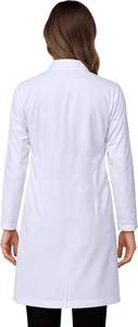 Blouse de laboratoire blanche professionnelle pour femmes, sur mesure OEM, blouse médicale à manches longues, blouse de médecin 100% coton par Waseem Impex - Product Image 6