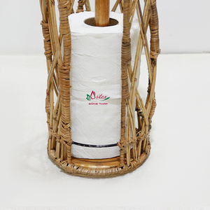 Artex Dong Thap Factory Vietnam Boîte à mouchoirs en jacinthe d'eau faite à la main Artisanat écologique - Product Image 6