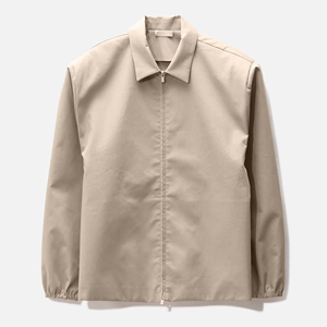 Veste en twill de coton à manches longues, brodée avec un logo personnalisé, de haute qualité, décontractée et tendance pour homme, tissu doux et durable. - Product Image 3