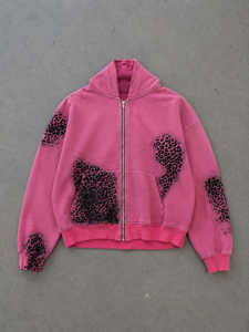 Sudaderas con Capucha para Hombre, Fabricación OEM, Felpa de Algodón Grueso, Lavado Ácido, Estilo Vintage, Corte Regular, Bolsillo Bordado, Transpirable - Product Image 4