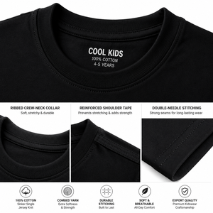 T-shirt Homme Cool en Coton Jersey 100% à Manches Courtes et Col Rond, Imprimé par Transfert Thermique Motif Dessin Animé, Style Urbain, Respirant, Coupe Classique, 180g - Product Image 5