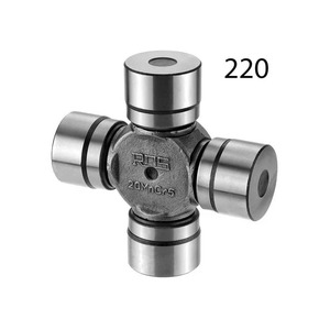 RDS 220 Joint croisé universel AMW MAN en acier doux, alésage 18 mm, 300 mm, double structure - Product Image 1