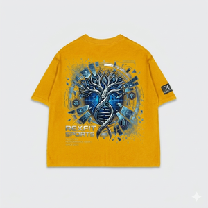 เสื้อยืดสตรีทแวร์ผู้ชายลายกราฟิกพิมพ์ DTG สไตล์วินเทจ ซักย้อมสีแบบ Stone Washed คุณภาพดีที่สุด ผ้าฝ้าย 100% ทรงโอเวอร์ไซส์ - Product Image 5