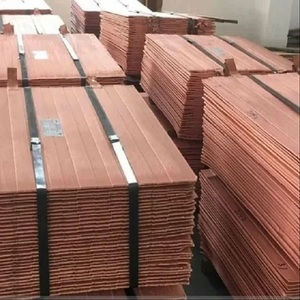 Wholesale High Quality Top Grade 99.99% Purity Electrolytic <b>Copper</b> Plate Pure <b>Copper</b> Ingots for Welding Cutting <b>Copper</b> Cathode - Product Image 1