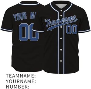 Uniforme Deportivo Personalizado al por Mayor para Equipos de Béisbol, Camiseta de Béisbol Transpirable de Alto Rendimiento - Product Image 1