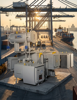 Transformador de 800 KVA y 20 KV Refrigerado por Aceite con Voltaje Secundario de 400V, Sistema de Refrigeración ONAN/ONAF, Bobinado de Cobre, Cambiador de Tomas Fuera de Carga