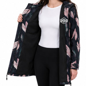 Manteau parka d'hiver pour femme avec capuche, tissu résistant à l'eau, taille ajustable, intérieur matelassé doux et design élégant - Product Image 6