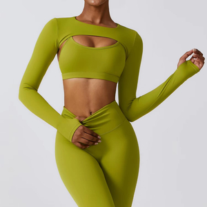 Nouvel Arrivage – Ensemble de Yoga Femme de Qualité Supérieure, Dernier Cri, Taille Élastique, Idéal pour le Fitness – Collection Personnalisable en Promotion - Product Image 6