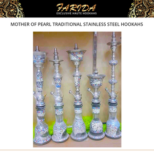 Cachimbas Farida, Diseño Elegante, Calidad Superior, Más Vendidas, Hermosamente Hechas a Mano, Cachimbas Tradicionales Egipcias de Madreperla - Product Image 4