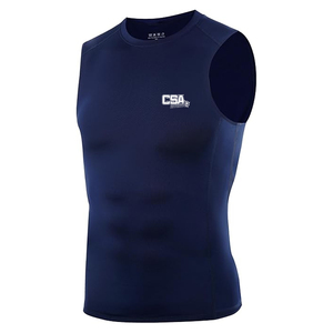 Top Quality Best Performance Sleeveless <b>Compression</b> <b>Shirt</b> <b>Men</b> Lightweight Breathable Running Gym - Product Image 3