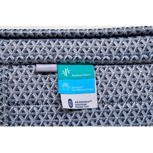 Colchón de resortes BlueSky Pocket con tela de bambú American Star para hoteles y apartamentos de lujo - Product Image 3