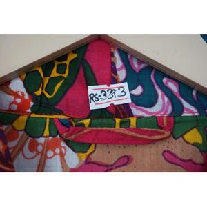 ชุดคลุมกิโมโนผ้าฝ้ายลายดอกโบโฮ ชุดคลุมอาบน้ำพิมพ์ลายบล็อกยาว ชุดคลุมลำลองน้ำหนักเบา ชุดคลุมผูกเอว ชุดคลุมสำหรับใส่พักผ่อน ชุดคลุมผ้าฝ้าย - Product Image 5