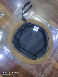 หมวกเบเรต์แบบยุทธวิธีสั่งทำพิเศษจากผู้ผลิต  ทำจากขนสัตว์คุณภาพสูง ปรับขนาดได้ เหมาะสำหรับเครื่องแบบรักษาความปลอดภัย ได้รับการรับรองมาตรฐาน ISO - Product Image 1