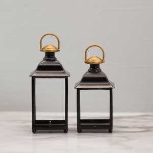 Lámparas de aluminio fundido de diseño superior con revestimiento negro para decoración de iluminación de mesa en el hogar y bodas, portavelas. - Product Image 6