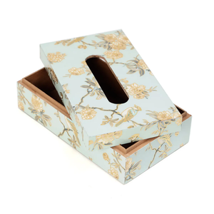 Boîte à mouchoirs en bois de forme rectangulaire, taille personnalisée, imprimée, pour ranger les mouchoirs, meilleur article de table - Product Image 4