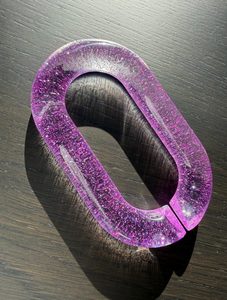 Eco-Friendly Handmade Resin Epoxy Wall Chain Rectangle Decorative Hanging for Modern Home Decor - Product Image 5