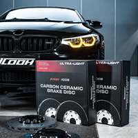 ICOOH - Discos de Freno de Cerámica de Carbono de Alta Calidad para BMW F16 E46 E92 M3 F10 F97 G01 X6 F16 E90 F90 M5 F30 2007