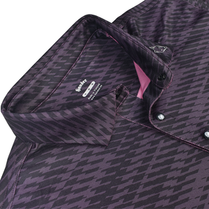 Gran oferta, Polo de Golf de punto con diseño juvenil de alta calidad, logotipo personalizado, corto, Sve, de talla grande, estampado de Spandex de compresión - Product Image 4