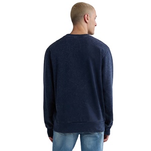 2025 invierno de gran tamaño 100% sudaderas de algodón suave de moda para hombres diseño personalizado cuello redondo tejido antiarrugas Crew - Product Image 6