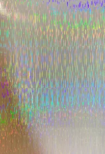 Rollo de Película Holográfica Transparente Autoadhesiva, Lámina de Vinilo Arcoíris Impermeable para Decoración de Empaques, Manualidades y DIY - Product Image 2