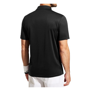 เสื้อเชิ้ตสีดำคลาสสิกสำหรับผู้ชาย ผ้าฝ้ายนุ่ม ระบายอากาศได้ดี แขนสั้น สวมใส่สบายๆ มีสไตล์ เหมาะกับชุดลำลองฤดูร้อน - Product Image 4