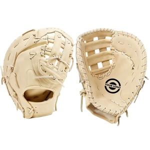 Gants de baseball professionnels en cuir véritable de haute qualité pour droitier, avec motif H, couleur personnalisée, pour adulte, nouveau design, sur mesure - Product Image 2