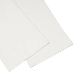 กางเกงขายาวทรงตรงผ้าคอตตอนผสมโพลีเอสเตอร์และสแปนเด็กซ์ แต่งขอบยางสีตัดกัน กางเกงวอร์มทรงหลวมสำหรับผู้ชาย มีกระเป๋าและเอวยางยืด - Product Image 5