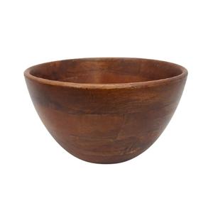 Tazones de Madera Hechos a Mano con Diseño de Carabina, Vajilla de Cocina de Uso General, Tazón de Madera para Alimentos, Artesanía, Tazón Plano de Madera - Product Image 5
