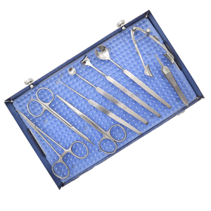 Kit de 10 Piezas de Instrumentos Quirúrgicos Manuales Reutilizables para Enucleación, Herramientas de Cirugía Oftálmica para Extracción de Ojos, Acero Inoxidable, Oftalmología - Product Image 5