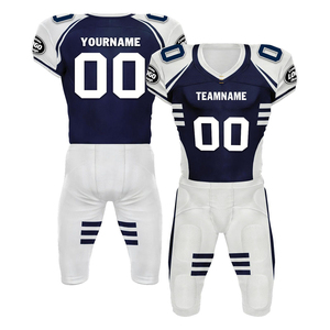 Maillot de football américain de haute qualité, style sublimation, cousu, respirant, tailles adultes et jeunes, ensemble d'entraînement USA - Product Image 6