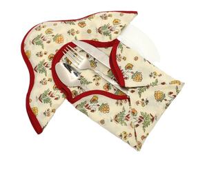 2025 tendencia indio hecho a mano bloque estampado 100% algodón puro alta calidad forma cuadrada festoneado tela servilleta conjunto reutilizable - Product Image 1