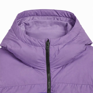 Chaquetas de Plumón para Hombre de Alta Calidad, con Logotipo Personalizado, de Lona Negra, Resistentes al Viento, para Invierno, Rellenas de Plumón de Pato, para Exteriores - Product Image 5