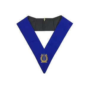 Delantal Masónico Hecho a Mano de Alta Calidad NESTA SPORTS, Collar Bordado para Todos los Grados de Logia, Regalia - Product Image 6