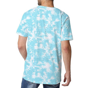 เสื้อยืดผู้ชายลายมัดย้อมขายส่งราคาดีที่สุด เสื้อยืดผู้ชายลายมัดย้อมออกแบบเองได้ เสื้อยืดผู้ชายสีสันตามสั่งน้ำหนักเบา - Product Image 4