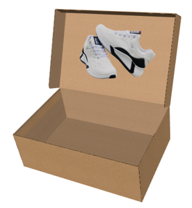 Caja de Cartón Corrugado Rígido TH CBB-552 para Envío Seguro y Duradero de Calzado, Diseño Personalizado, Recubrimiento UV, Materiales Reciclados, Regalo - Product Image 1