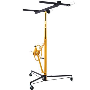 Sollevatore Elettrico per Pannelli in Cartongesso NERO+GIALLO, Sollevatore per 11 Pannelli - Product Image 6
