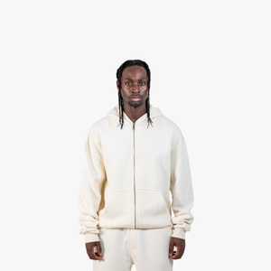 Ensemble de survêtement 2-en-1 à capuche coupe droite en polaire délavée, style streetwear, polyester/coton, pour homme, idéal pour la gym, la détente et le quotidien - Product Image 2
