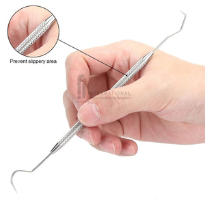 Hot Selling 12-Piece Stainless Steel Double-Ended Wax Craving Tools <b>Set</b> Polymer Pottery <b>Clay</b> Ergonomic Grip 30 Jaw Positions - Product Image 2