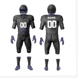 Sports Wear American Uniform Kit Polyester Made Youth Club Training American Football Uniforms Set With Sublimation Design sets - Product Image 3