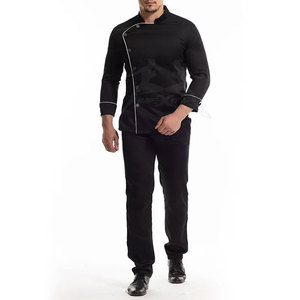 Uniforme de chef de haute qualité, uniforme de chef premium, texture douce, coupe confortable et construction de qualité pour le travail de préparation culinaire - Product Image 5
