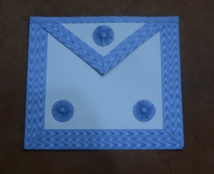 Delantal Masónico de Maestro Masón, Rito Francés, Ritos Modernos - Product Image 4