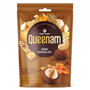 Servicio de Fabricación de Marca Privada, Chocolate Halal, Chocolate Negro Recubierto de Caramelo, Almendras, Anacardos, Nueces de Macadamia, 150G - Product Image 1