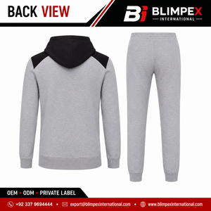 Blimpex – Nouveauté : Survêtement décontracté léger et personnalisé pour homme, design 2-en-1, en polyester/coton respirant, motif cachemire, collection automne - Product Image 5