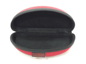 Estuche Rígido Rojo para Gafas, Color Sólido, Forma Rectangular, para Guardar Gafas, Estuches de EVA - Product Image 3